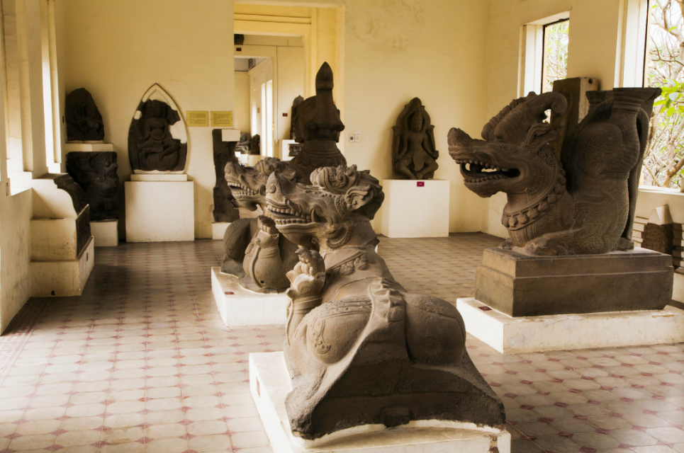 The Cham Museum houses an impressive collection of artifacts from the Cham civilization. (Source: Lonely Planet)