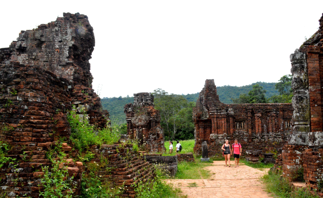 The ruins of the My Son sanctuary hold great significance as the most important structures of the Champa civilization. (Source: Army News)