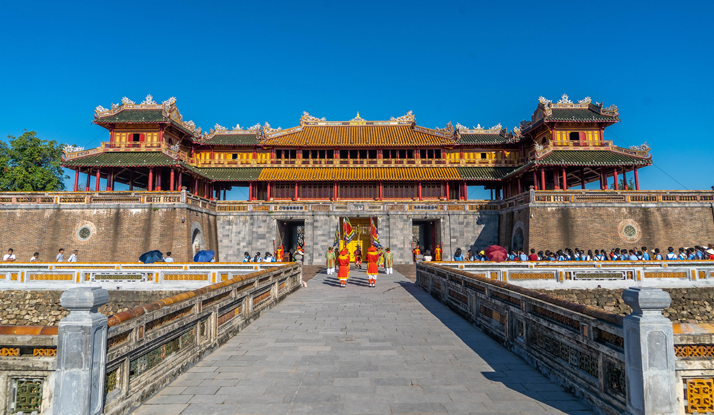 The most famous attraction of Hue city is the Imperial City. (Source: xã Quảng Thái, huyện Quảng Điền)