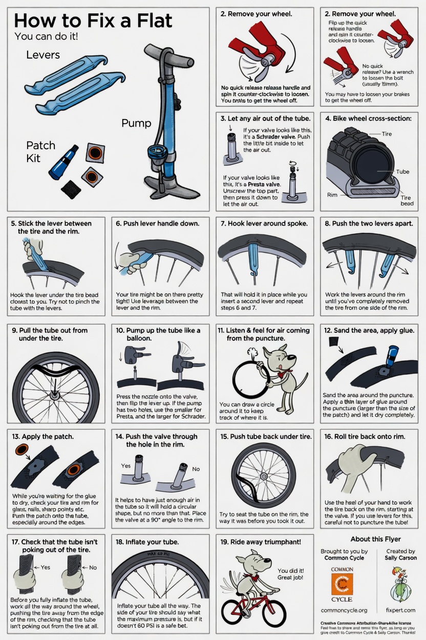 how-to-fix-a-flat-bike-tire